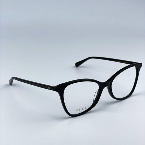 SALE! NEW Gucci GG1360O 001 Black Square Women Eyeglasses - Picture 6 of 11